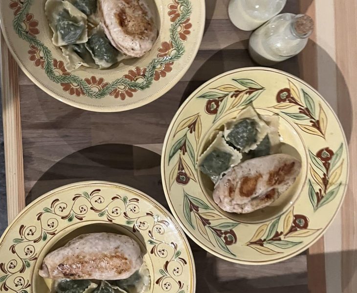 Ma recette est la meilleure de France - Suprême de grise du Vercors à l'ail noir et sauce au Crément de Die